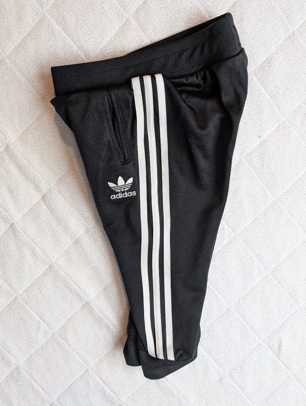 12M Adidas 3 Stripe Toddler Joggers